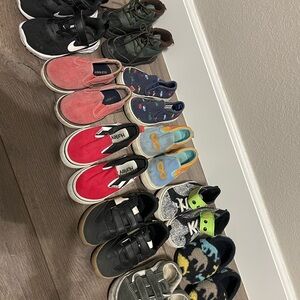 Toddler sneakers size 8 boots, slip ons, and more